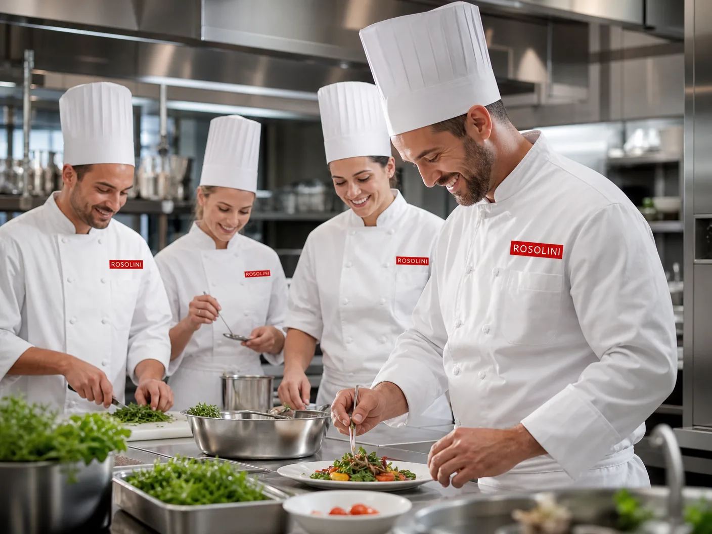 Rosolini kitchen team